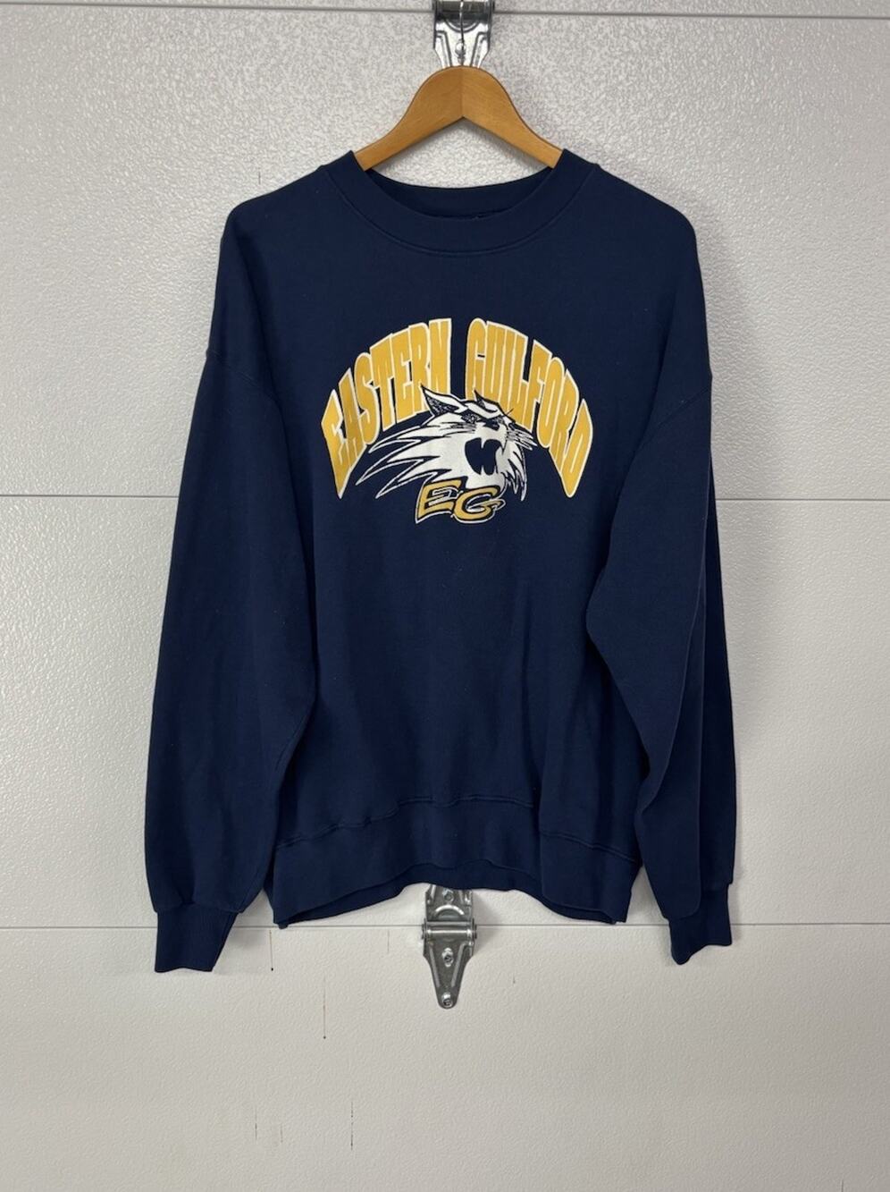 Vintage Eastern Guilford Mens Crewneck Size XXL Ultimate Cotton Made In USA 80s